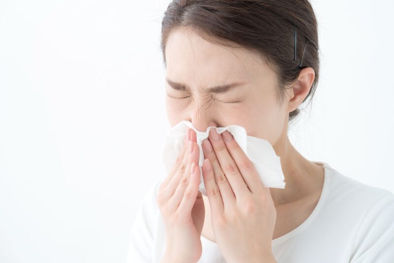 症状から見る花粉症と風邪の違い